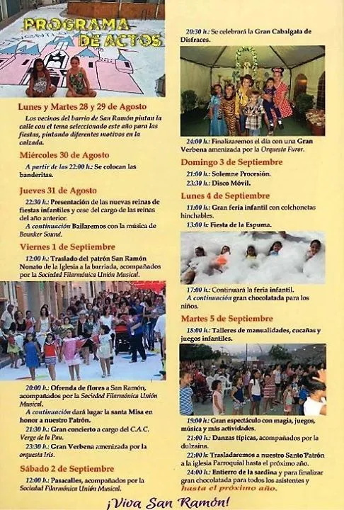 Fiestas del Barrio de San Ramón de Agost