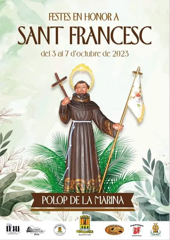 Fiestas en Honor a Sant Francesc Polop de la Marina 2023