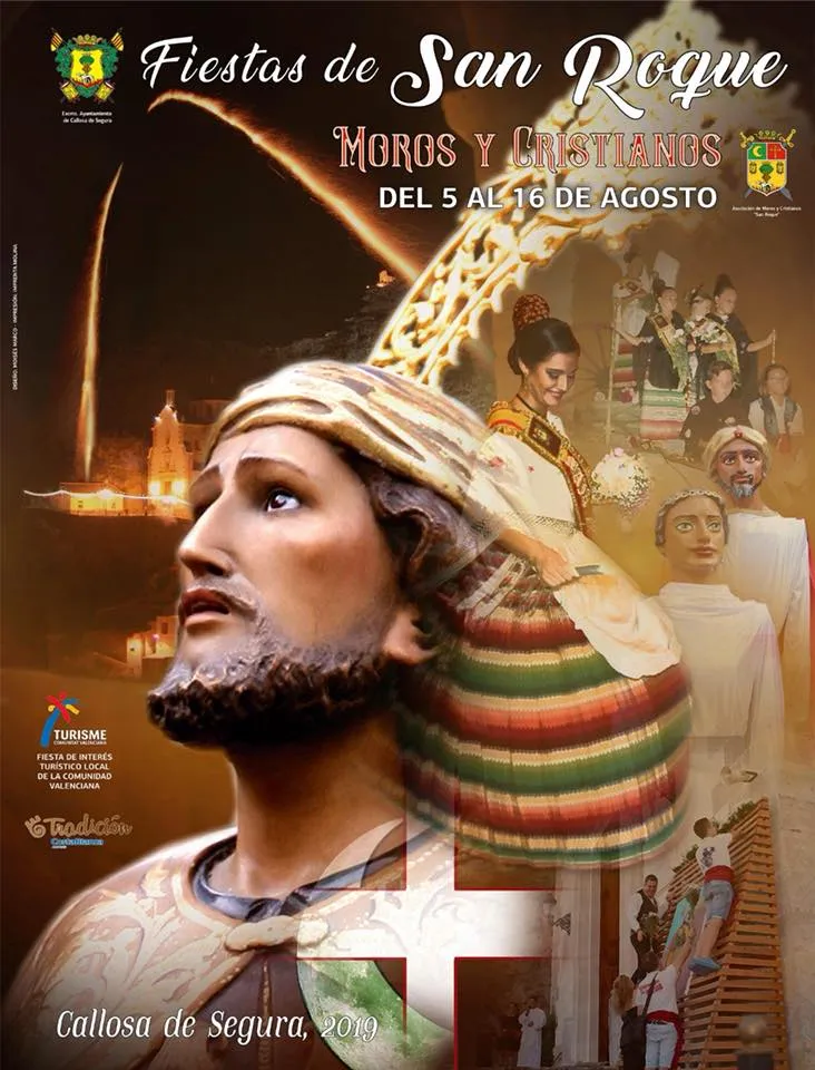Fiestas Patronales y de Moros y Cristianos en honor a San Roque de Callosa de Segura 2019