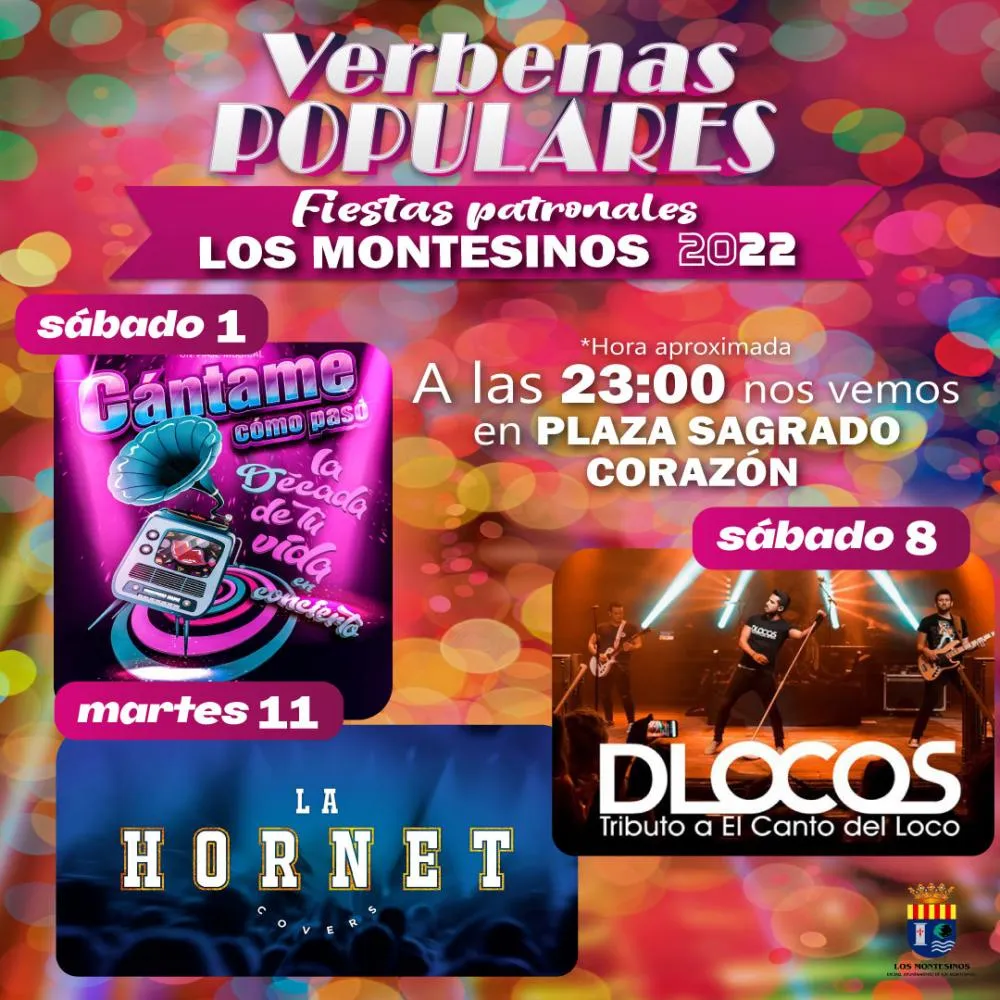 Fiestas Populares de los Montesinos - Verbenas Populares