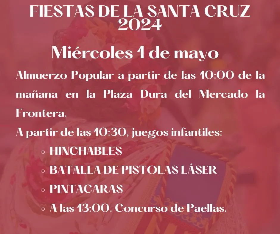 Fiestas Santa Cruz Petrer 2024
