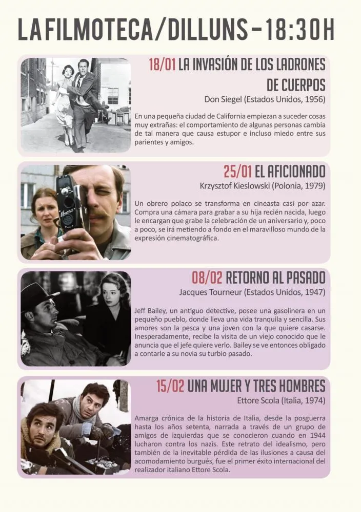 Filmoteca San Juan Enero - Febrero 2021