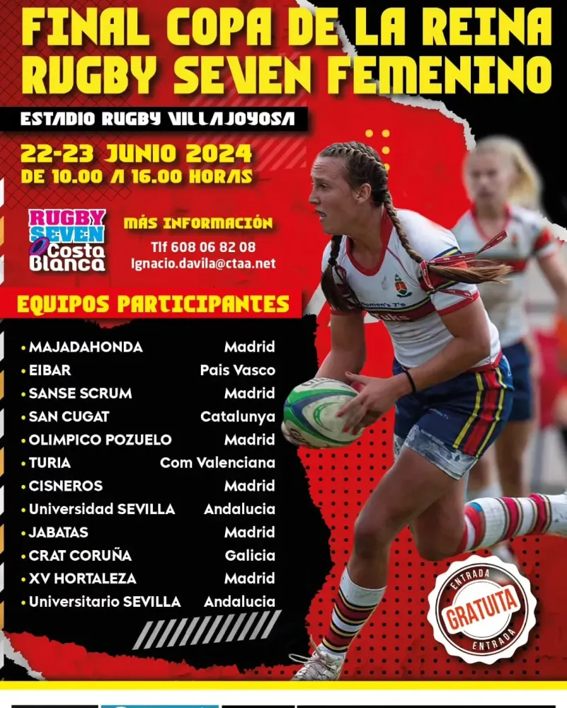 Final Copa de la Reina Rugby Seven Femenino