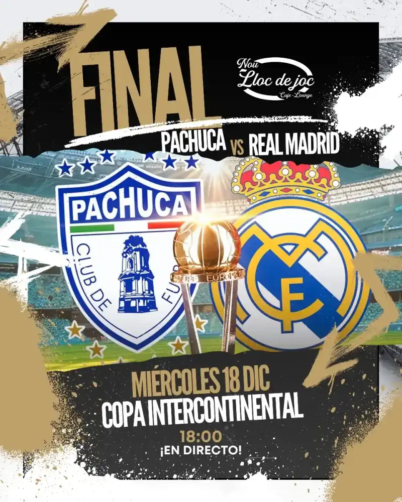 Final Copa Intercontinental 2024 Pachuca- Real Madrid