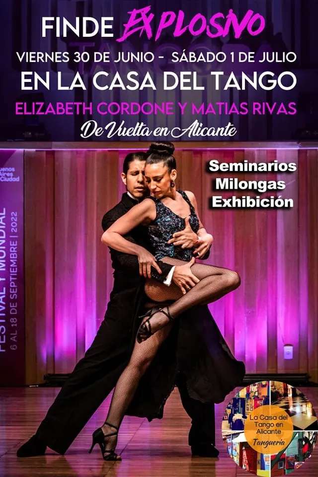 Finde Explosivo en La Casa del Tango