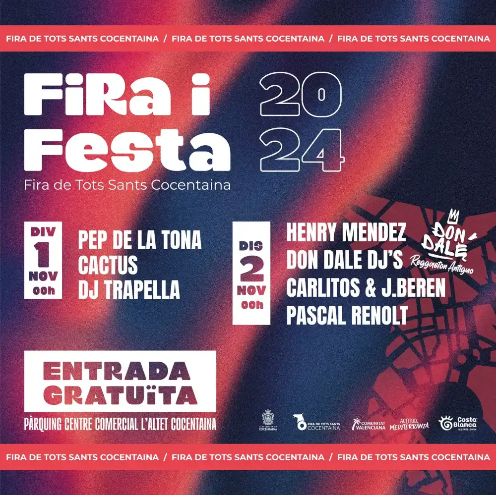 Fira i Festa ► Fira Tots Sants Cocentaina