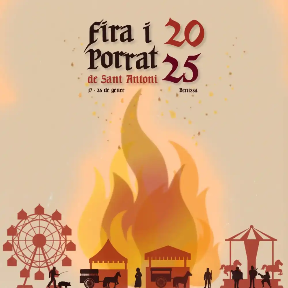 Fira i Porrat de Sant Antoni Benissa 2025