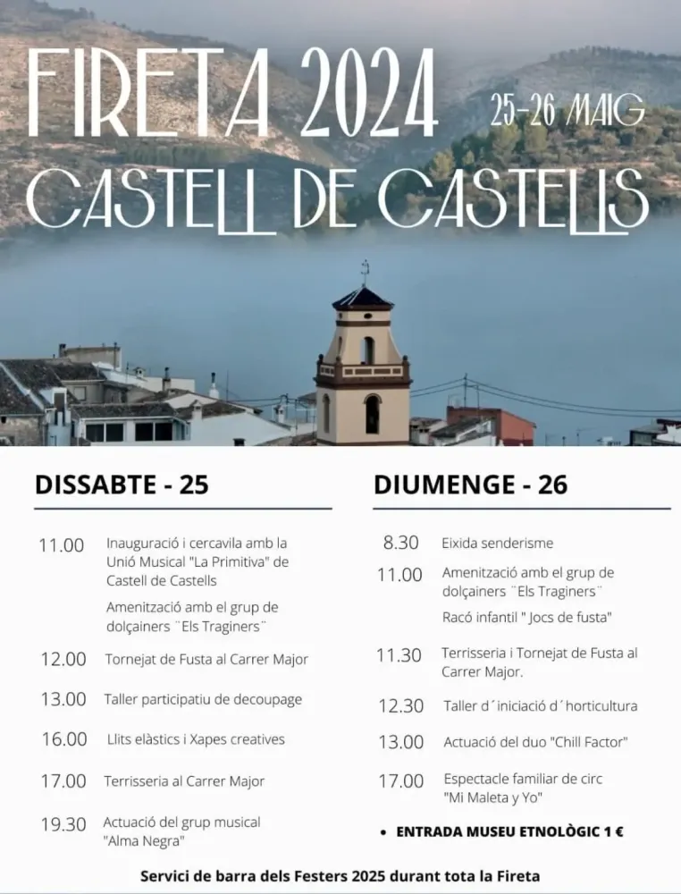 Fireta Castell de Castells 2024