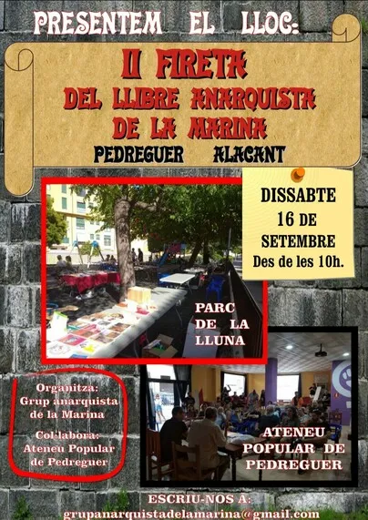 Fireta del Llibre Anarquista 2023