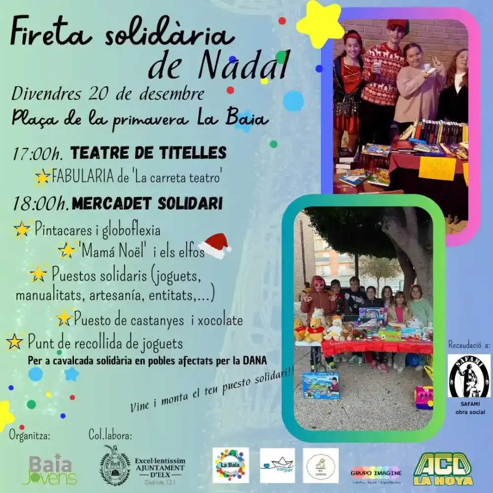 Fireta solidaria de Nadal 2024