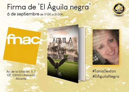 Firma de "El Águila negra" en Alicante