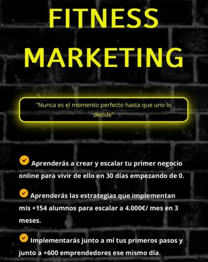 Fitness marketing