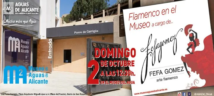 Flamenco en Museo de Aguas de Alicante