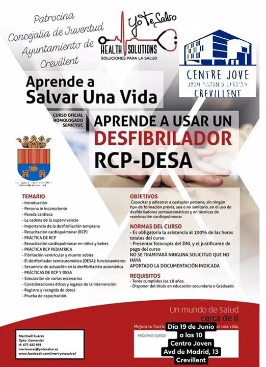 Formación Soporte Vital Básico en la RCP- DESA