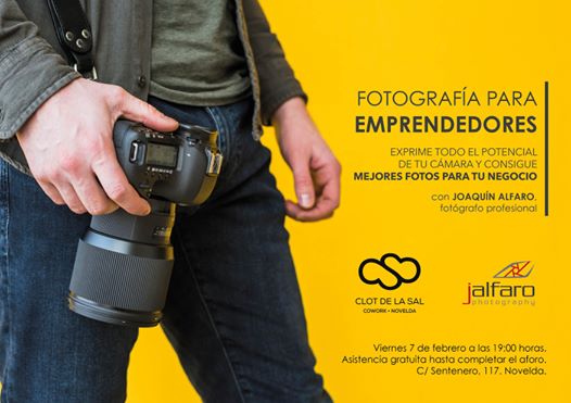 Fotografía para emprendedores con Joaquín Alfaro