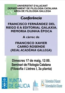 Francisco Fernández del Riego e a editorial Galaxia. Memoria dunha época