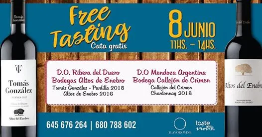 Free Tasting - Cata Gratis en Flavors Wine