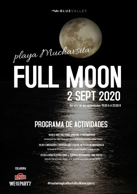 Full Moon - Salida luna llena en paddle/kayak