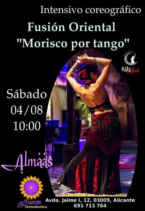 Fusión Oriental "Morisco por tango" en Herbodietética La Fuente