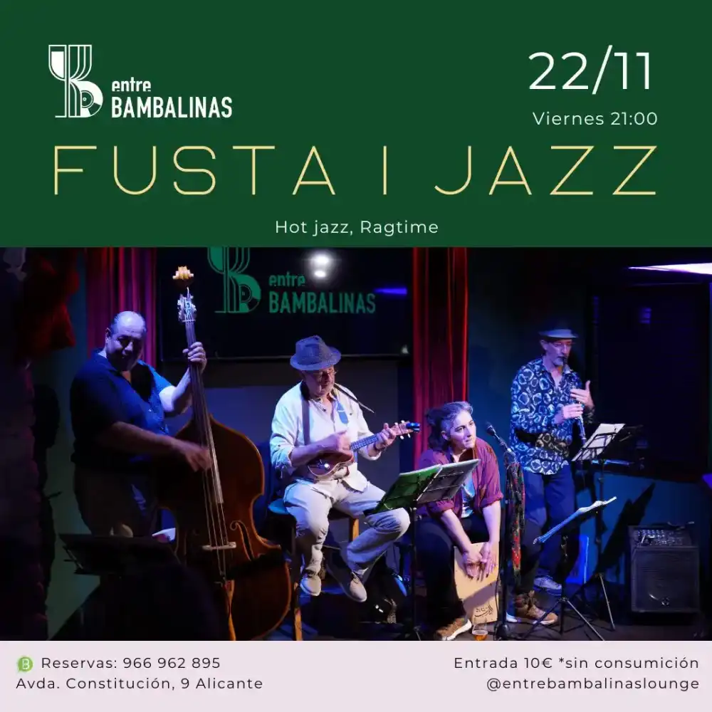 Fusta i Jazz / Hotjazz, swing, ragtime