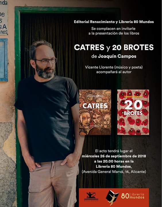 Fórum 80 Mundos: Catres y 20 Brotes (Joaquín Campos) En Librería 80 Mundos