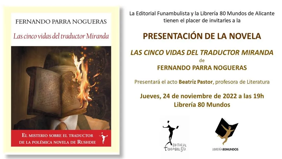 Fórum: Las cinco vidas del traductor Miranda (Fernando Parra)
