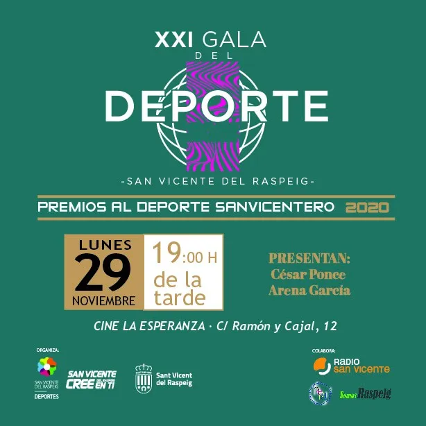 Gala del Deporte San Vicente del Raspeig 2021