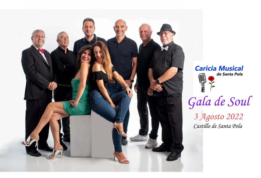 Gala del Soul grupo Caricia Musical