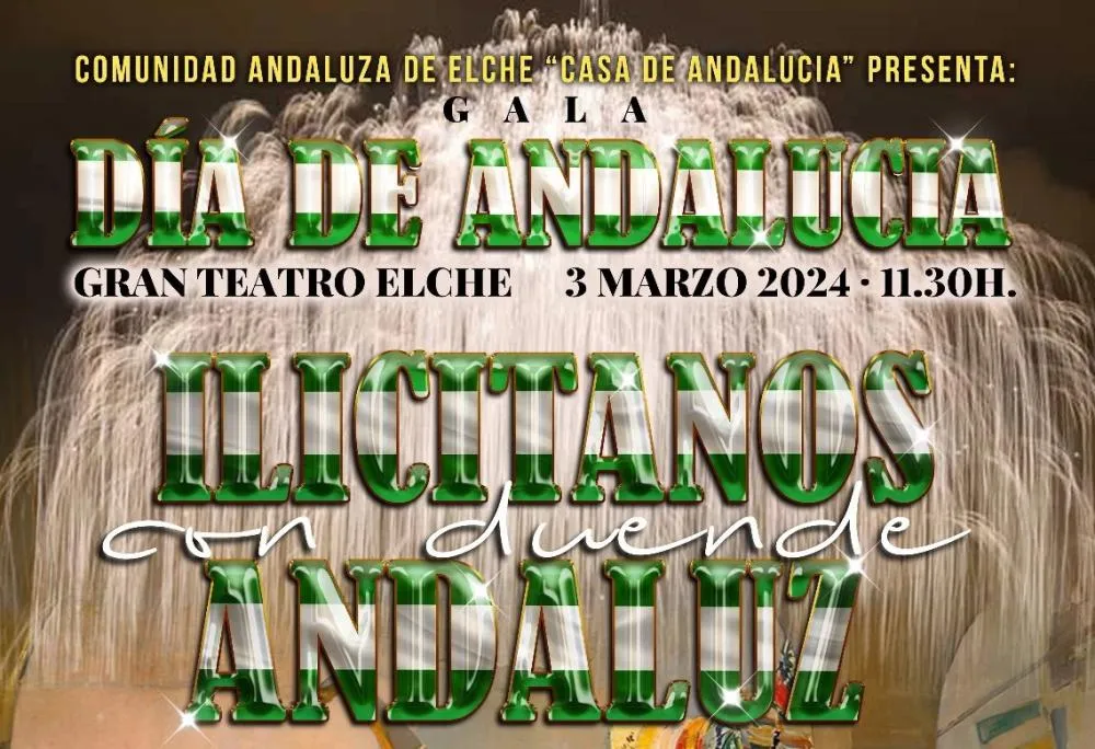 Gala Día de Andalucía Elche 2024
