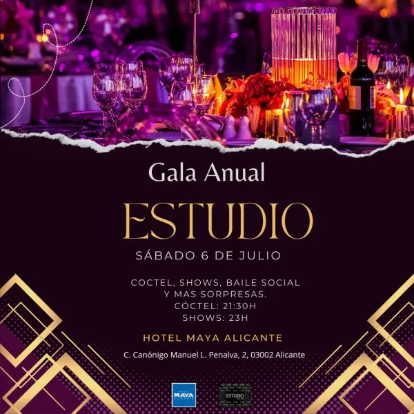 Gala Fin de Curso 2024 Estudio