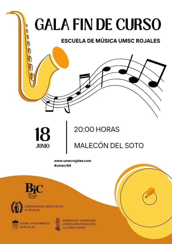Gala Fin de Curso Escuela de Música UMSC Rojales