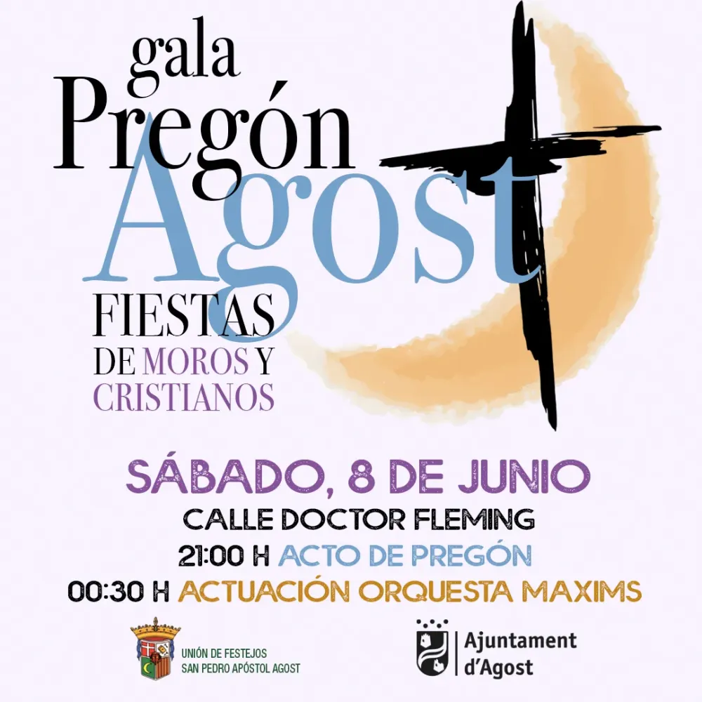 Gala Pregón Agost - Fiestas de Moros y Cristianos 2024