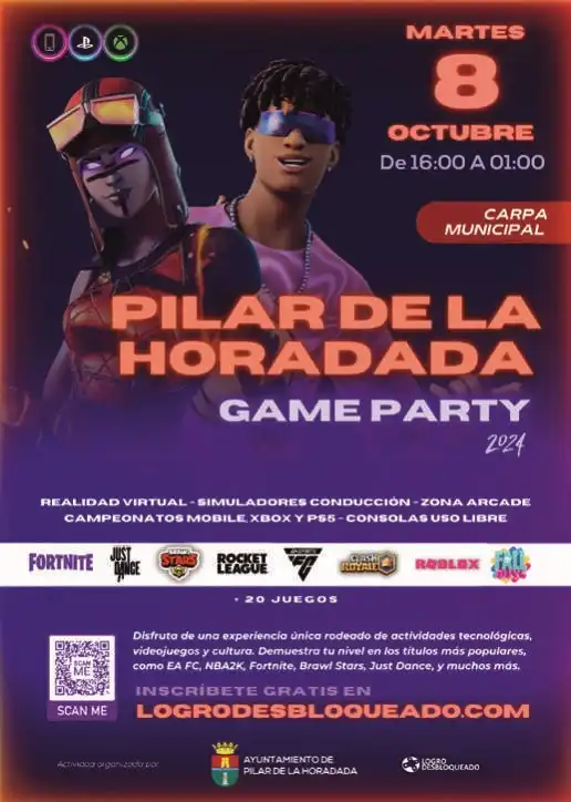 Game Party ► Fiestas Patronales Pilar de la Horadada 2024