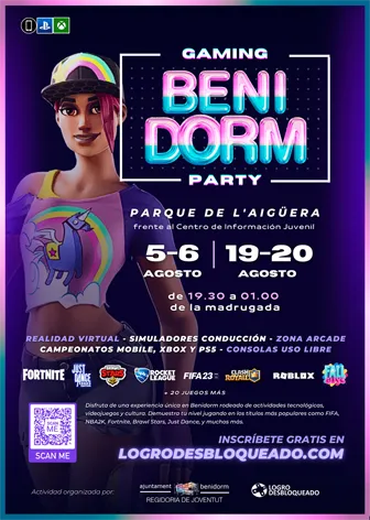 Gaming Benidorm party