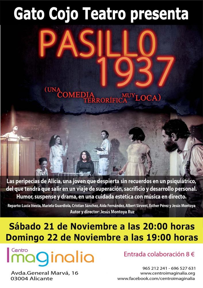 Gato Cojo Teatro presenta Pasillo 1937