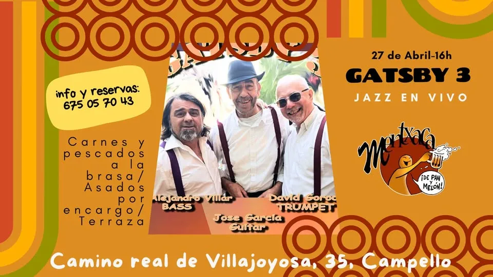 Gatsby 3 en concierto