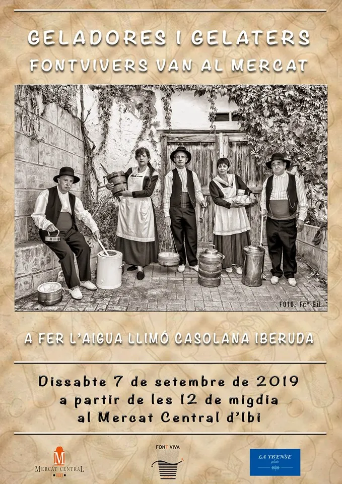 Geladores i gelaters - Fontvivers van al mercat a fer l'aigüa llimó casolana iberuda
