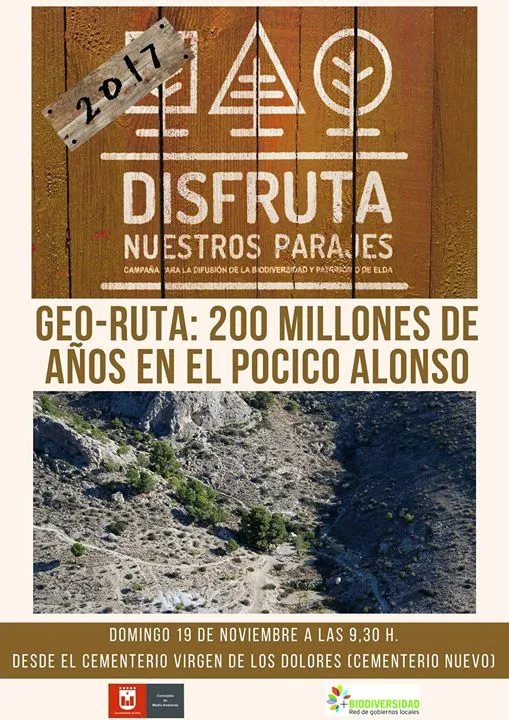 Geo-Ruta: 200 millones de años en el Pocico Alonso