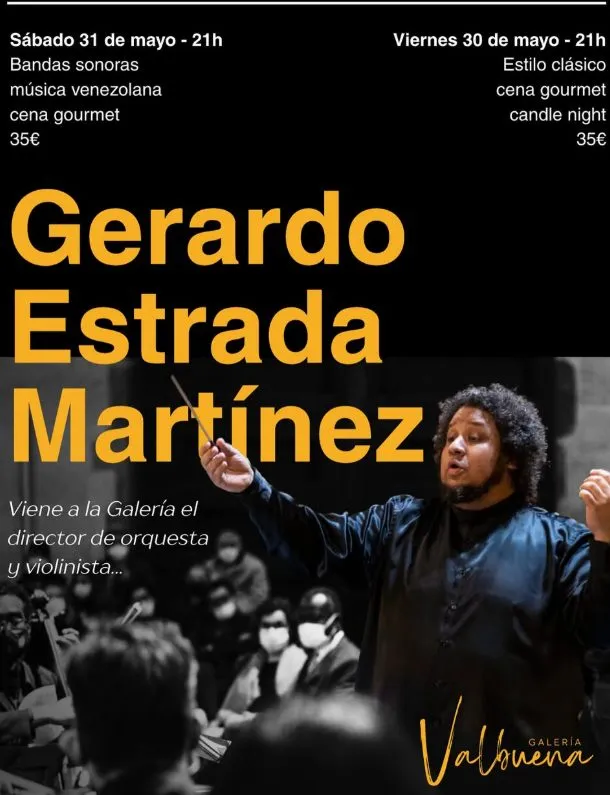 Gerardo Estrada Martínez en concierto