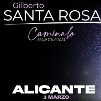 Gilberto Santa Rosa en Alicante