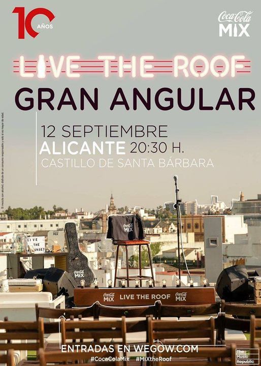 Gran Angular en Live the Roof 2020 Alicante