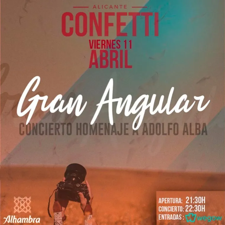 Gran Angular. Concierto homenaje a Adolfo Alba