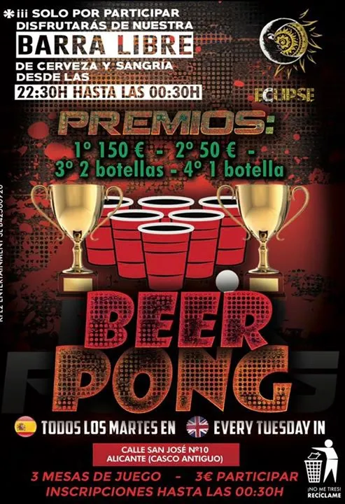Gran Beerpong en Alicante