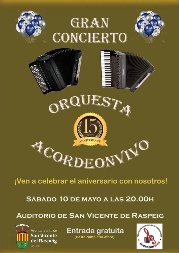 Gran Concierto Orquesta Acordeonvivo