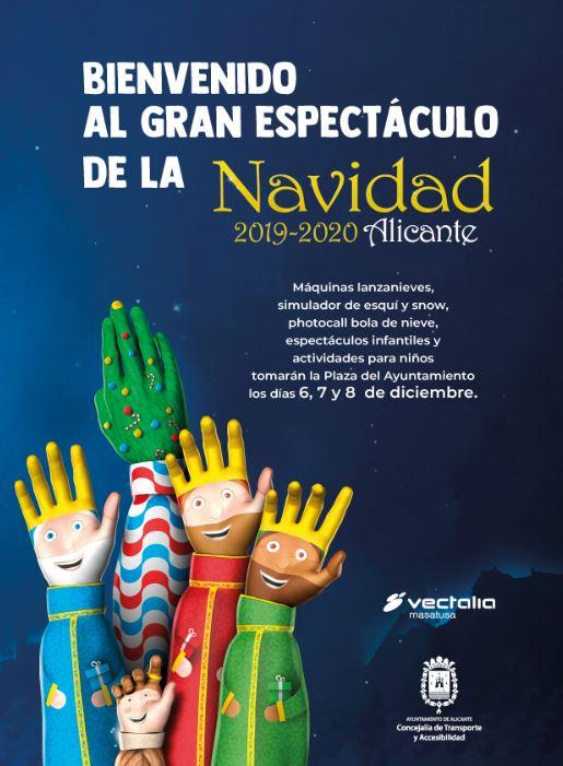 Gran Fiesta de Bienvenida de la Navidad en Alicante 2019