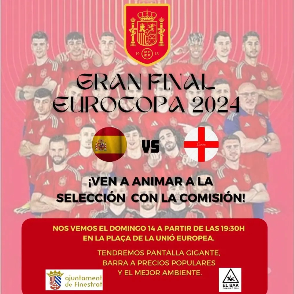 Gran Final de la Eurocopa en Finestrat ► Final de la Eurocopa 2024