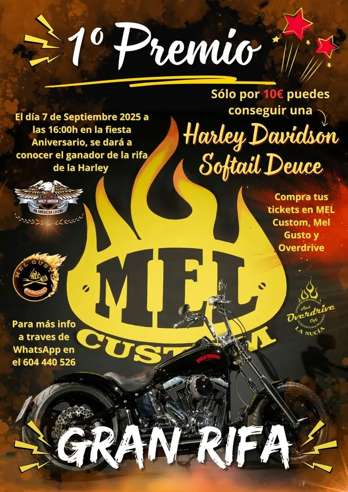 Gran Rifa Harley Davidson Softail Deuce