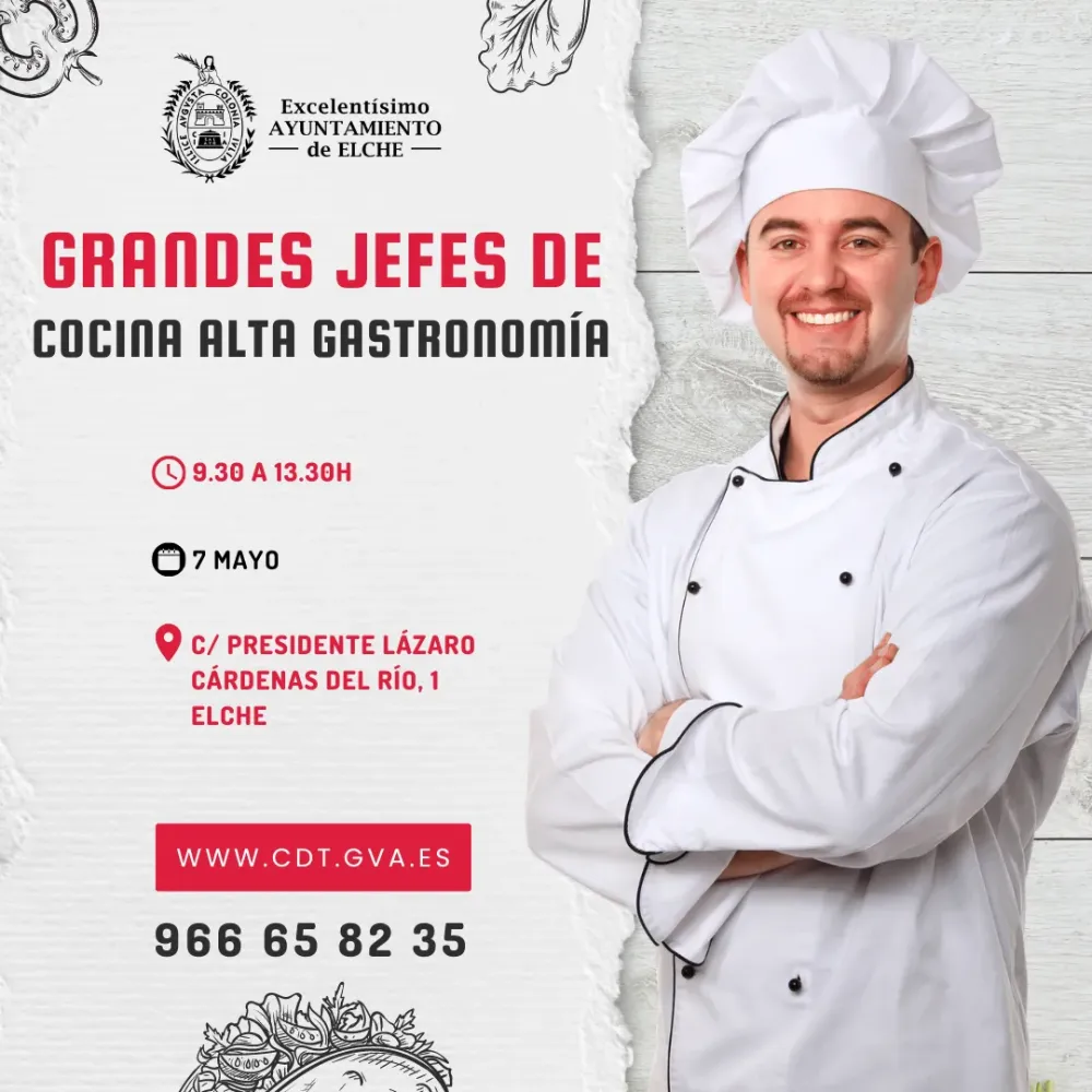 Grandes jefes de cocina alta gastronomía