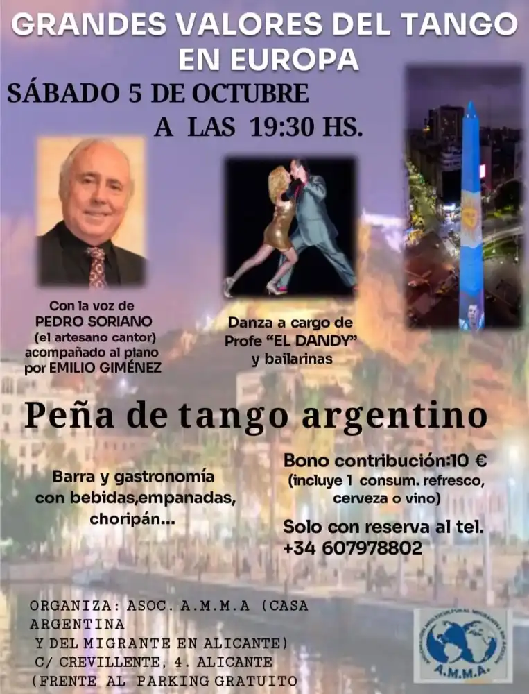 Grandes Valores del Tango en Europa