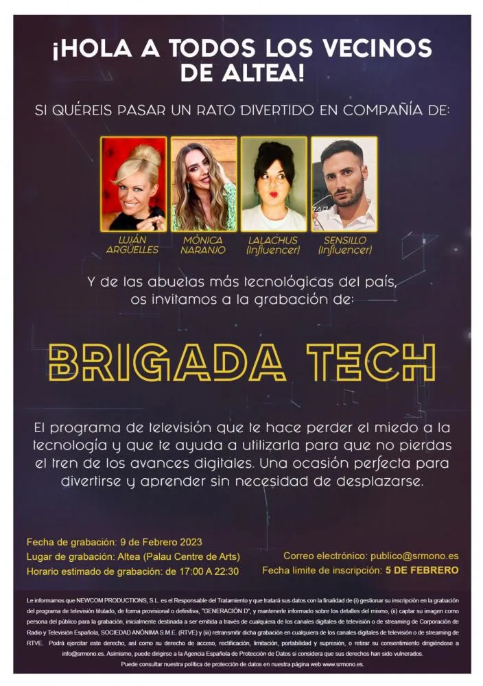 Gravació programa TVE Brigada Tech